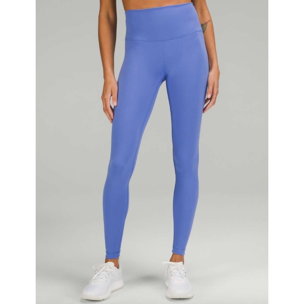 Lululemon Womens Wunder Train High Rise Tight 4 Wild Indigo Nulu Leggings W5EOLS